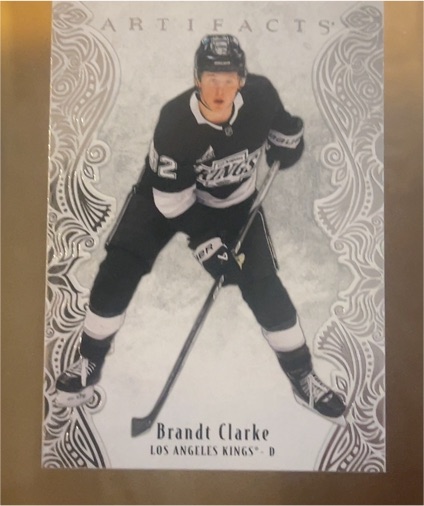 2025-26 Upper Deck Artifacts #25 Brandt Clarke — front
