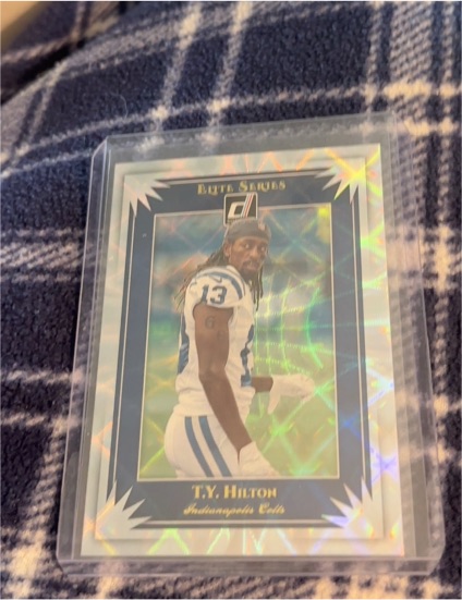2019 Donruss Elite Series #ES-28 T.Y. Hilton — front