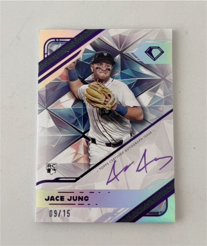 2025 Topps Diamond Icons #09/15 Jace Jung — front