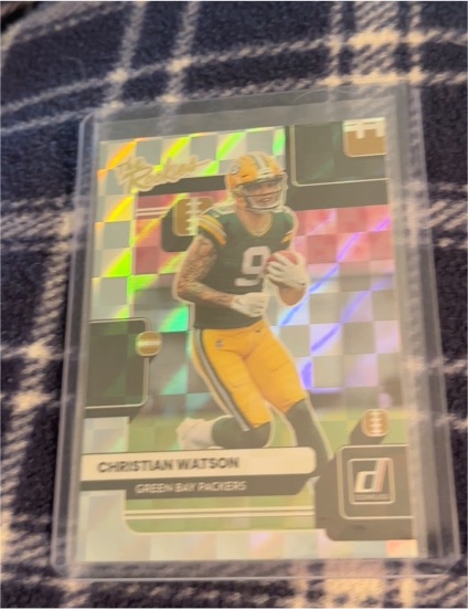 2022 Panini Donruss The Rookies #TR-19 Christian Watson — front