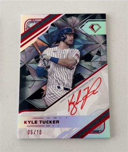 2025 Topps Diamond Icons #06/10 Kyle Tucker — front