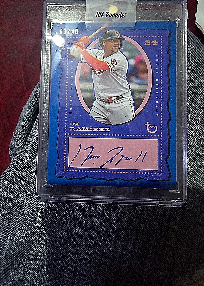 2024 Topps Brooklyn Collection #24 Jose Ramirez — front