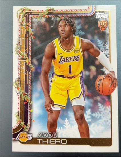 2025-26 Topps Holiday #H51 Adou Thiero — front