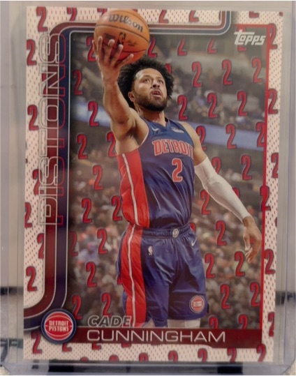 2025-26 Topps #40 Cade Cunningham — front
