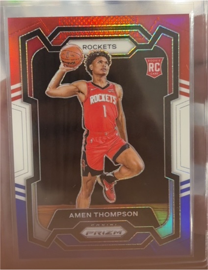 2023-24 Panini Prizm #150 Amen Thompson — front