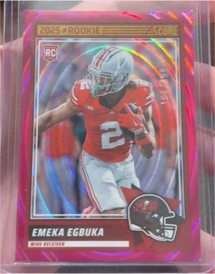 2025 Panini Score #2 Emeka Egbuka — front