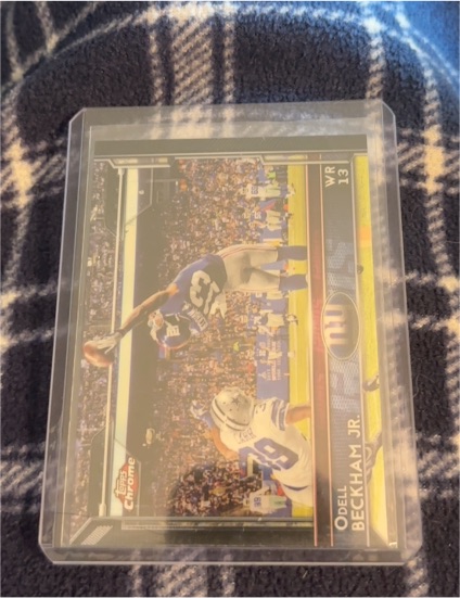 2015 Topps Chrome #18 Odell Beckham Jr. — front