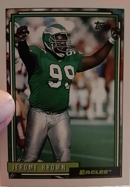 1992 Topps #236 Jerome Brown — front
