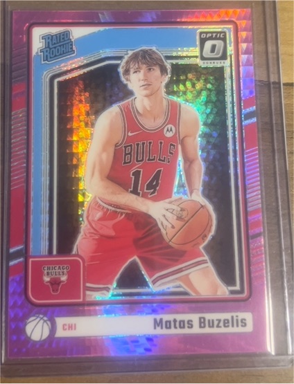 2024-25 Panini Donruss Optic #271 Matas Buzelis — front