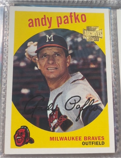 2001 Topps Archives #112 Andy Pafko — front