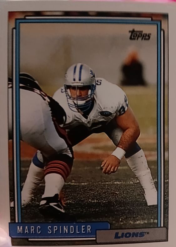 1992 Topps #83 Marc Spindler — front