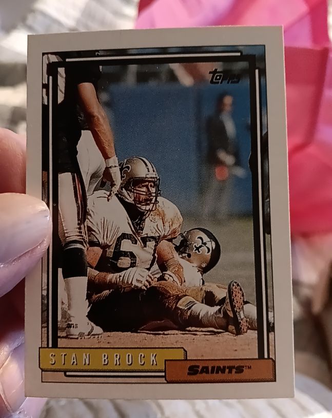1992 Topps #79 Stan Brock — front