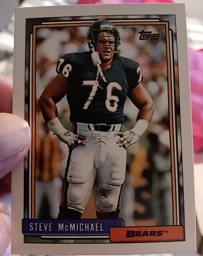 1992 Topps #12 Steve McMichael — front