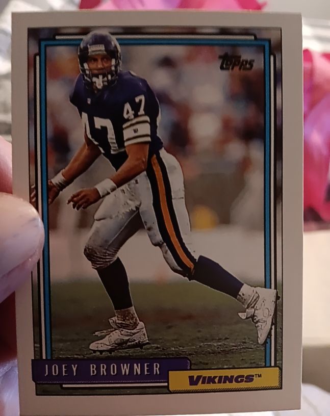 1992 Topps #6 Joey Browner — front