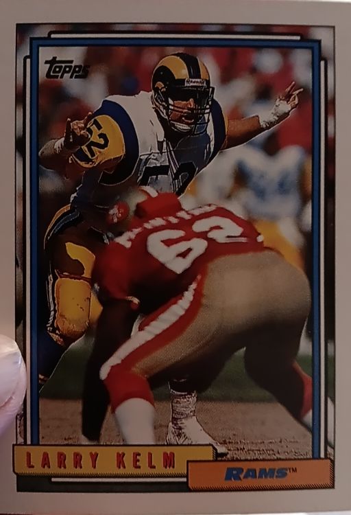 1992 Topps #4 Larry Kelm — front