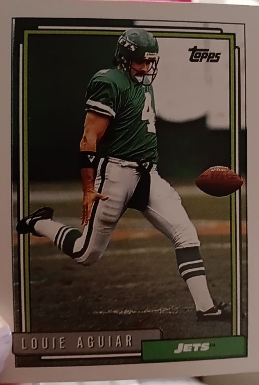1992 Topps #144 Louie Aguiar — front