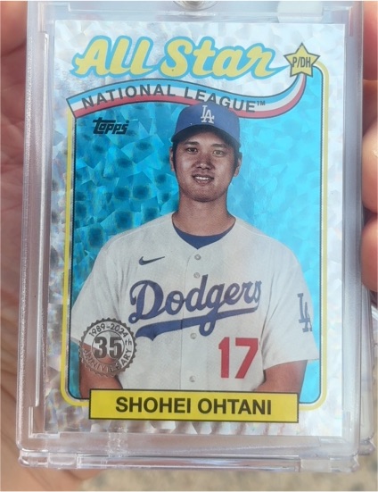 2024 Topps Series 2 1989 Topps Baseball All-Stars #89ASB-1 Shohei Ohtani — front