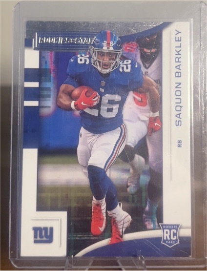2018 Panini Rookies & Stars #102 Saquon Barkley — front