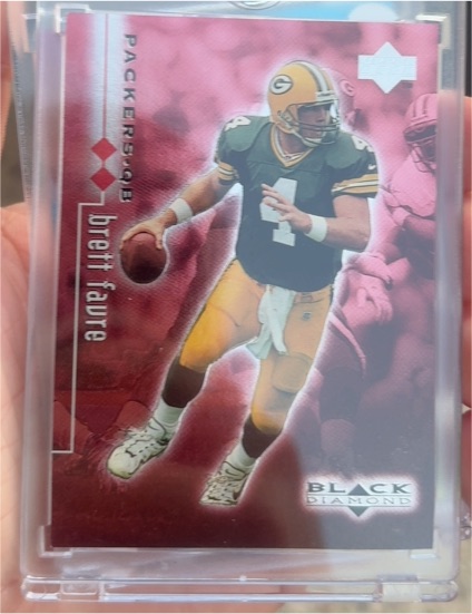 1998 Upper Deck Black Diamond #31 Brett Favre — front