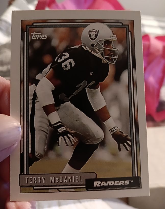 1992 Topps #336 Terry McDaniel — front