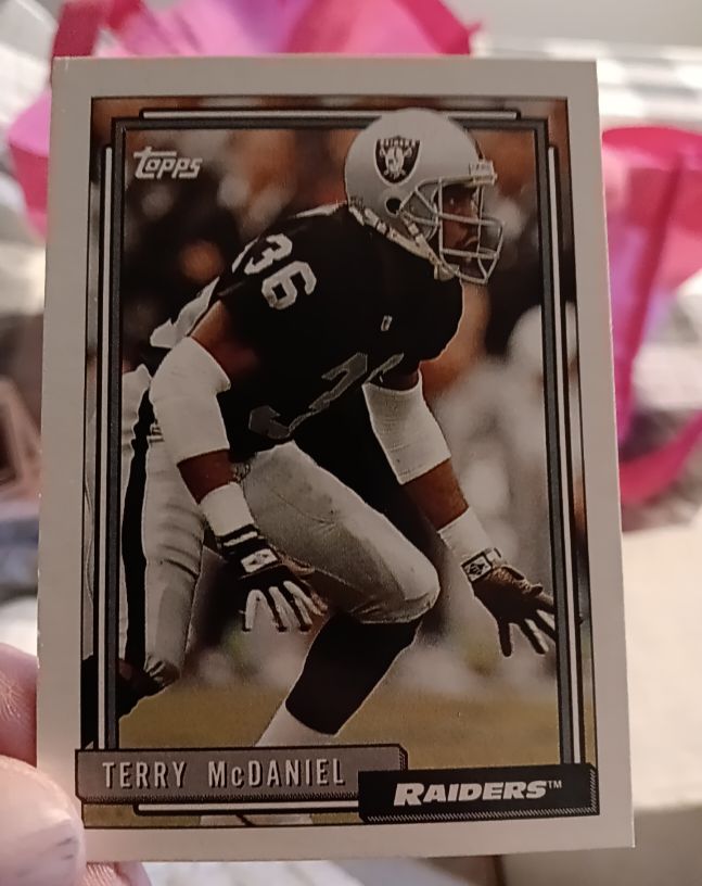 1992 Topps #308 Terry McDaniel — front