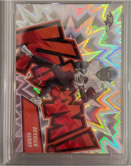 2024 Panini Absolute Kaboom! Horizontal #KH4 Derrick Henry — front