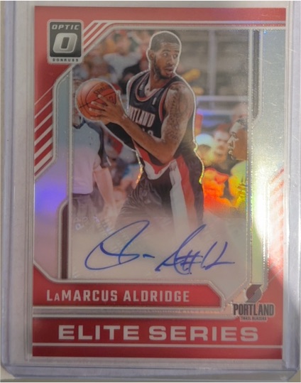 2024-25 Donruss Optic LaMarcus Aldridge Elite Series — front
