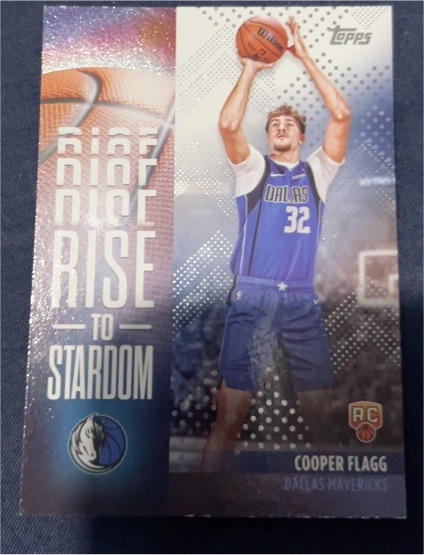 2025-26 Topps #RTS-1 Cooper Flagg Rise to Stardom — front