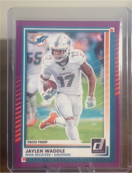 2025 Donruss #233 Jaylen Waddle — front