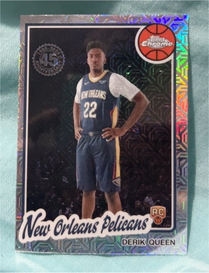 2025-26 Topps Chrome #TC-DQ Derik Queen — front