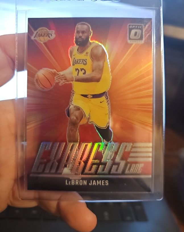 2024-25 Panini Donruss Optic #2 LeBron James Express Lane — front