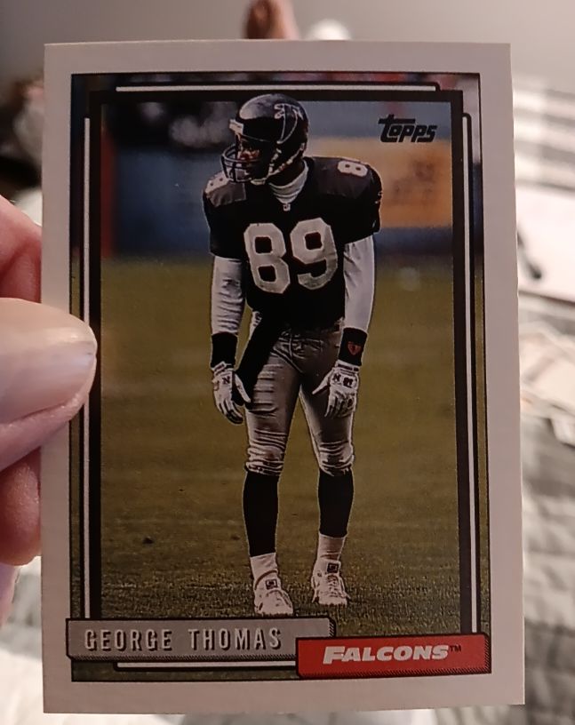 1992 Topps #227 George Thomas — front