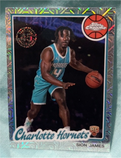 2025-26 Topps Chrome #TC-SJ Sion James — front