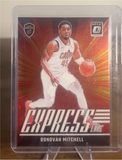 2024-25 Panini Donruss Optic #12 Donovan Mitchell Express Lane — front