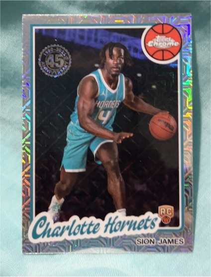 2025-26 Topps Chrome #TC-SJ Sion James — front