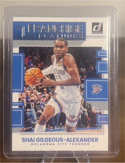 2022-23 Donruss Franchise Features #18 Shai Gilgeous-Alexander — front