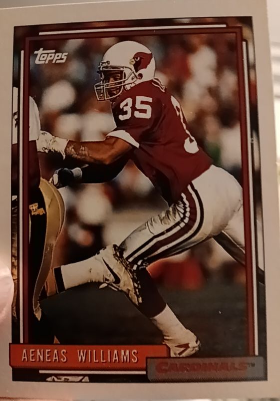 1992 Topps #59 Aeneas Williams — front