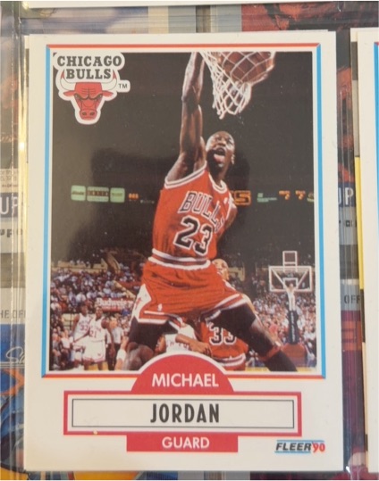 1990 Fleer #26 Michael Jordan — front