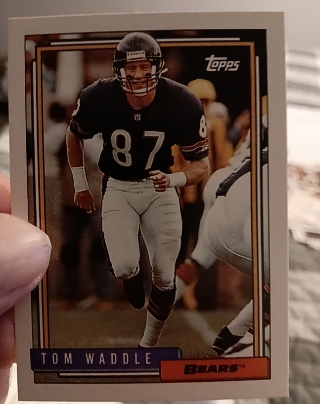 1992 Topps #87 Tom Waddle — front