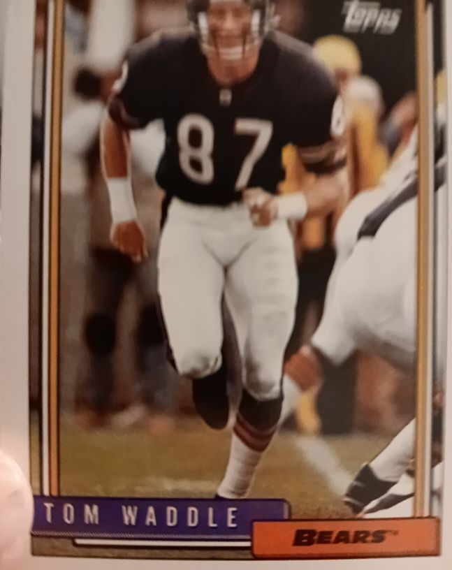 1992 Topps #110 Tom Waddle — front