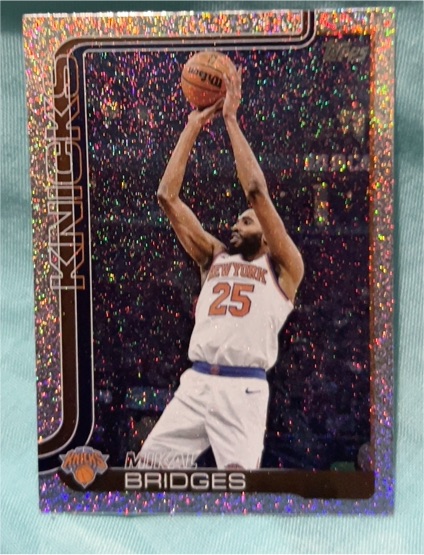 2025-26 Topps NBA #18 Mikal Bridges — front