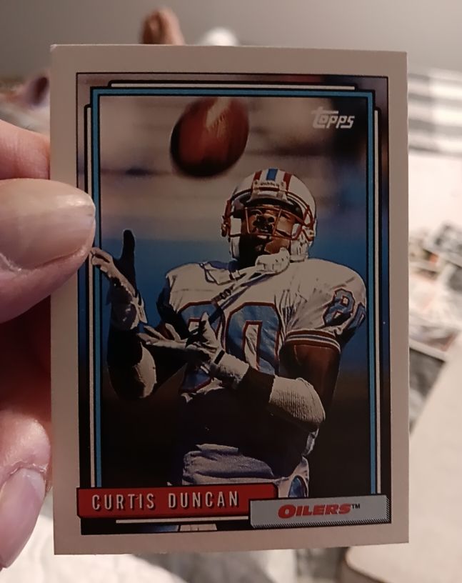 1992 Topps #49 Curtis Duncan — front