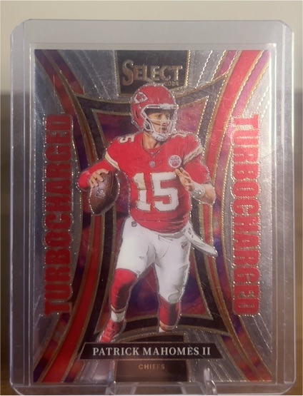 2024 Panini Select #1 Patrick Mahomes II Turbocharged — front