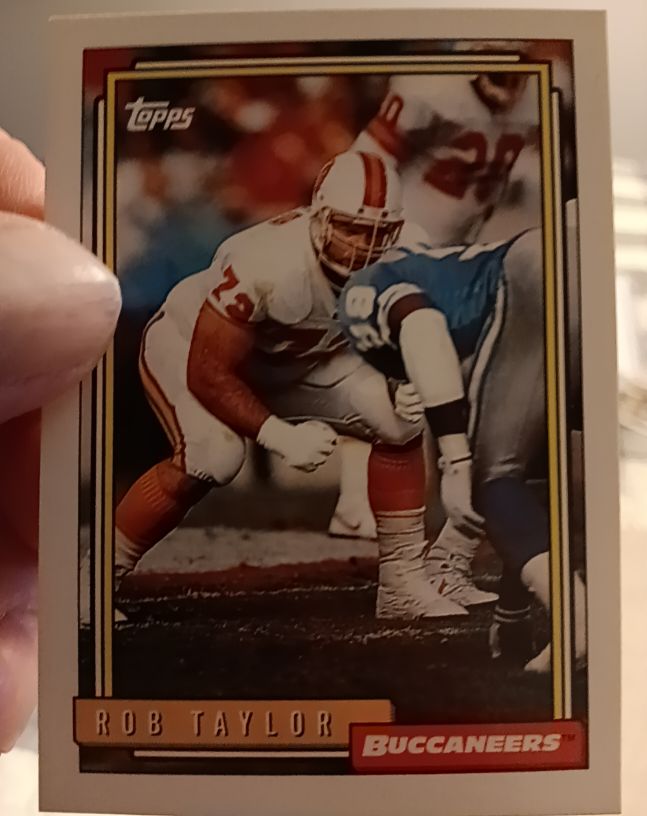 1992 Topps #45 Rob Taylor — front