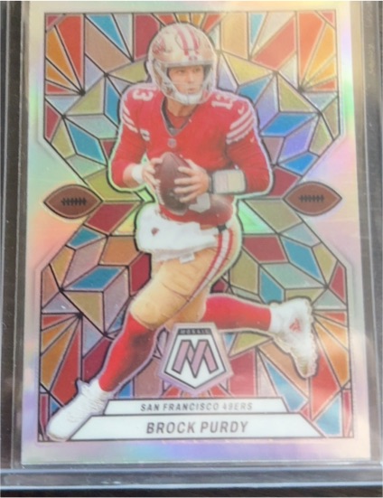 2024 Panini Mosaic #SG-7 Brock Purdy — front