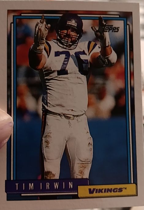 1992 Topps #39 Tim Irwin — front