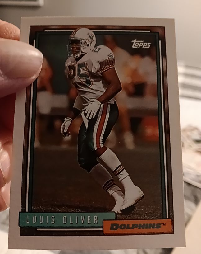 1992 Topps #277 Louis Oliver — front
