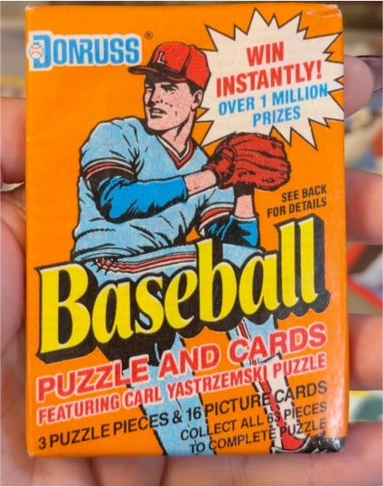 1990 Donruss Baseball Puzzle and Cards Featuring Carl Yastrzemski Puzzle — front