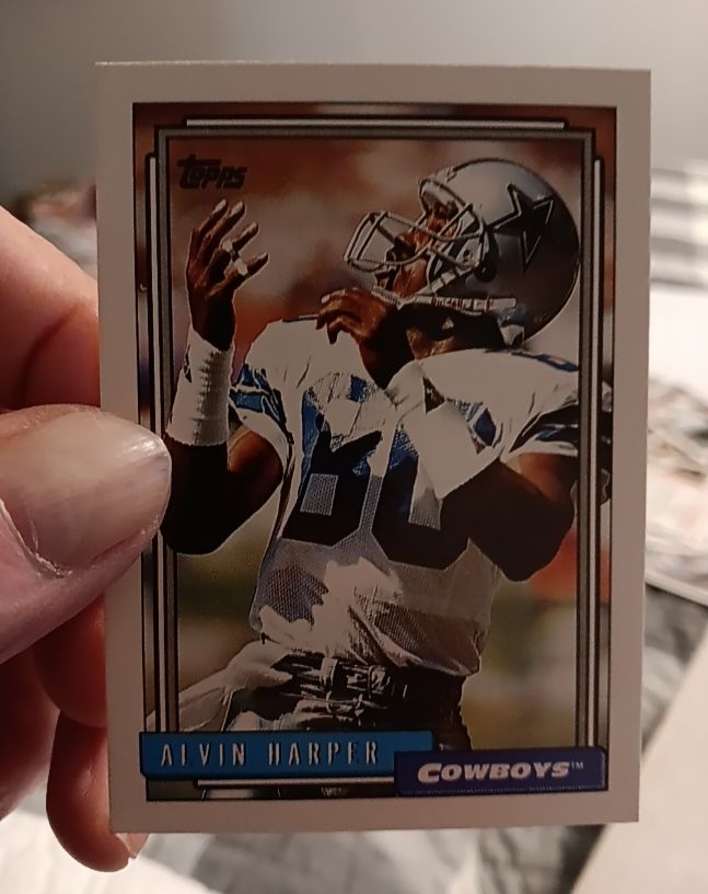 1992 Topps #28 Alvin Harper — front