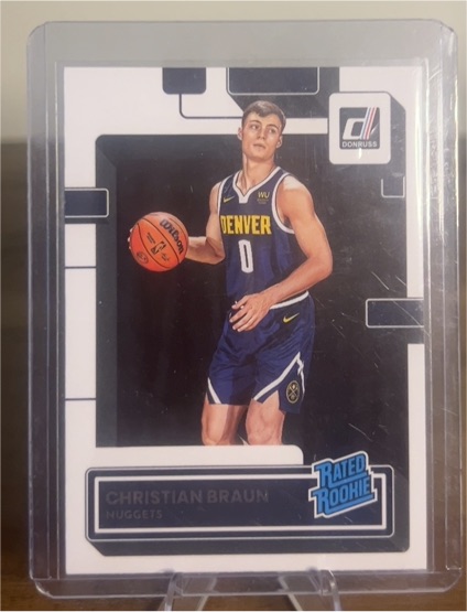 2022-23 Donruss #221 Christian Braun — front